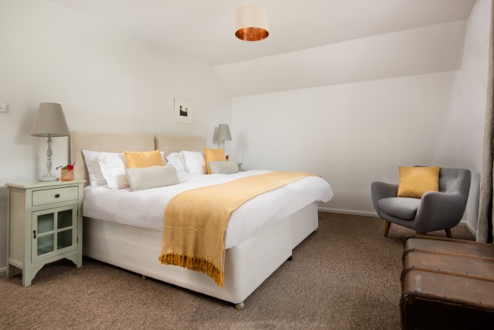 family friendly bedroom in spacious holiday cottage in Northumberland