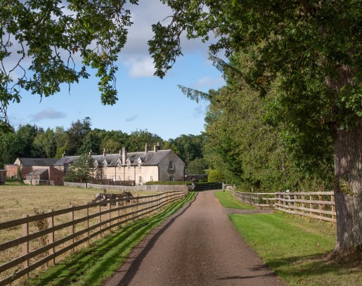 the gardeners holiday cottages at Brinkburn Northumberland