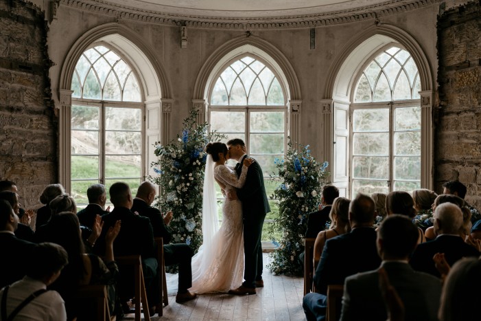 summer solstice wedding in Manor House at brinkburn