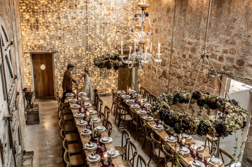 wedding reception open bar at brinkburn northumberland