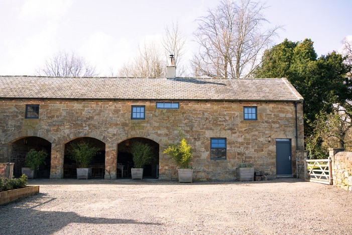 the barn at brinkburn exterior