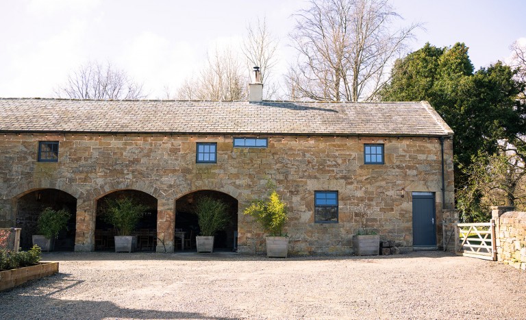 the barn at brinkburn exterior
