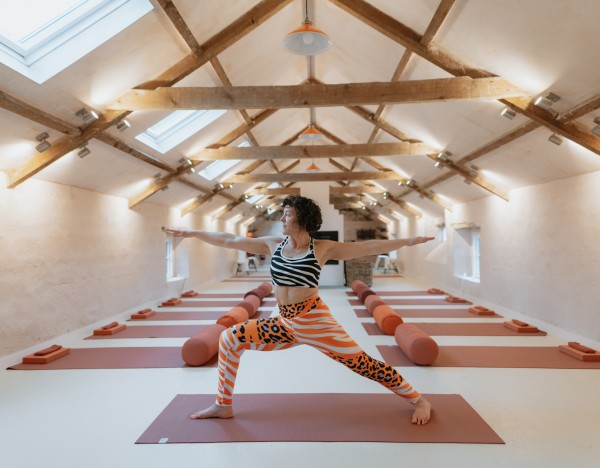 wellness venue with yoga mats for hire at Brinkburn Northumberland