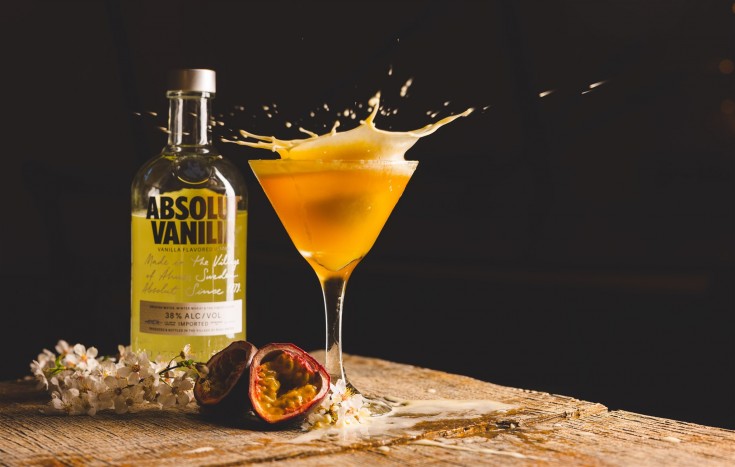 pornstar martini cocktail wedding drinks inspiration at Brinkburn Northumberland