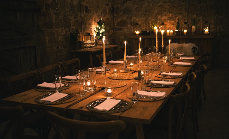 elder tree dining at brinkburn