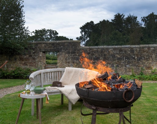 firepit brinkburn northumberland