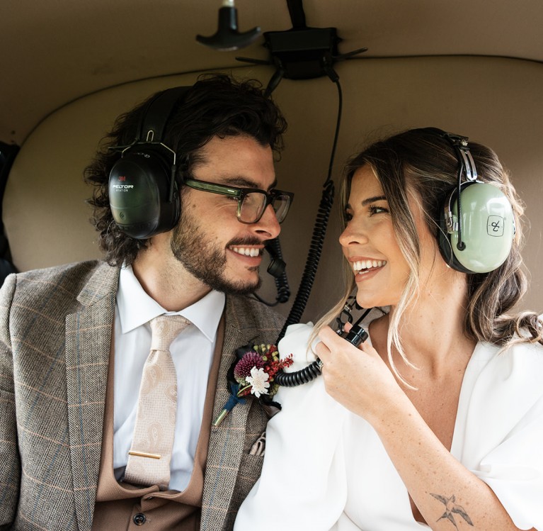 uk first helicopter wedding elopements northumberland