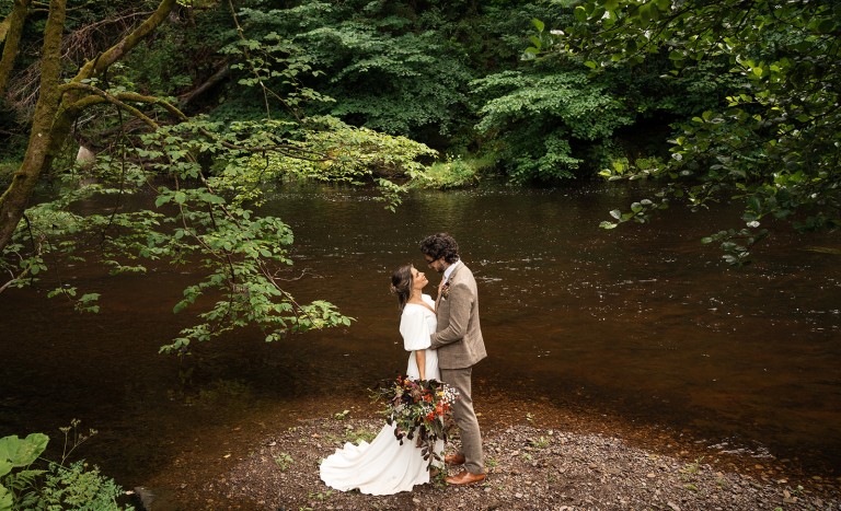 helicopter wedding north east