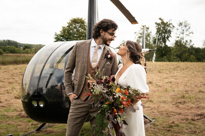 helicopter weddings
