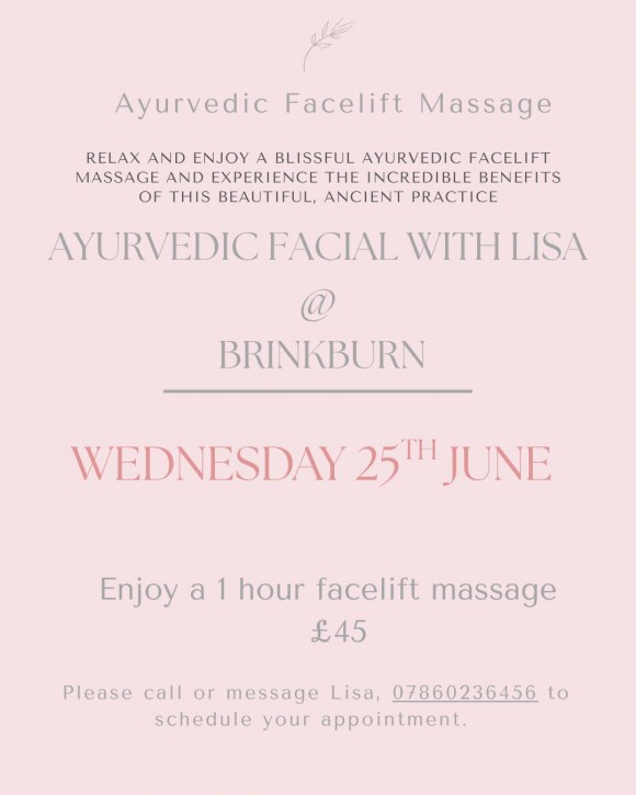 Ayurvedic facial with Lisa