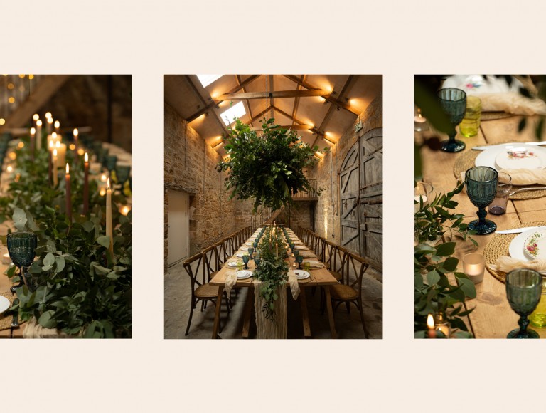barn wedding dining northumberland