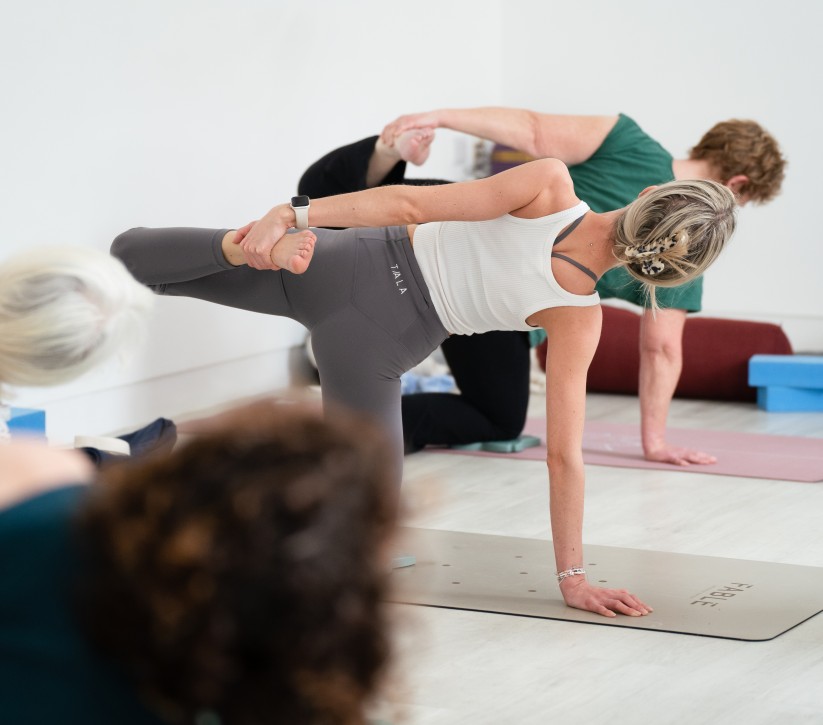 yoga retreat in the garden room at brinkburn northumberland