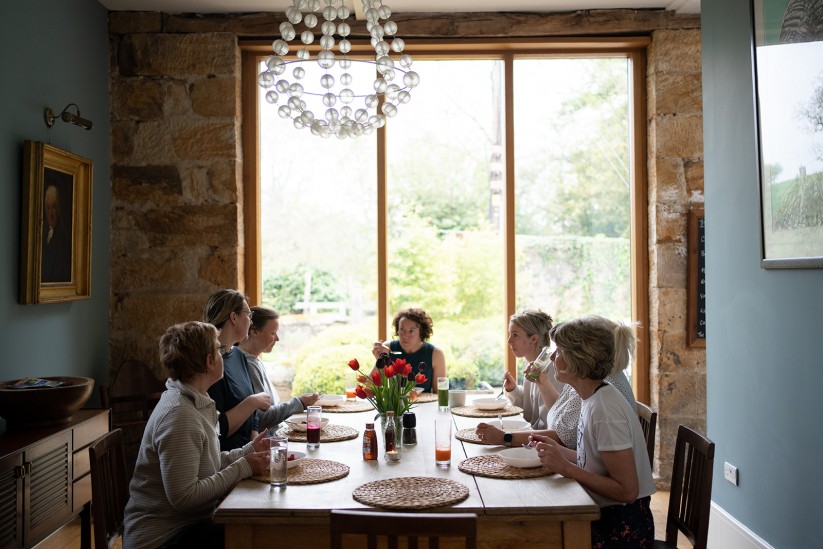 Yoga retreat at Brinkburn Northumberland