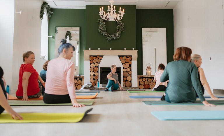 yoga and pilates stretches