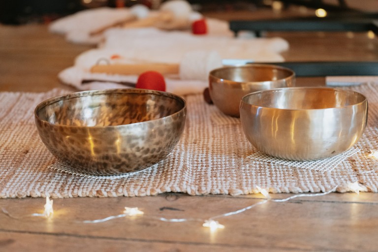 sound bath healing at Brinkburn Northumberland
