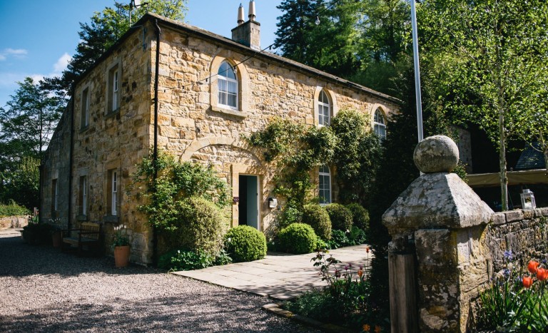 the stables at Brinkburn Northumberland