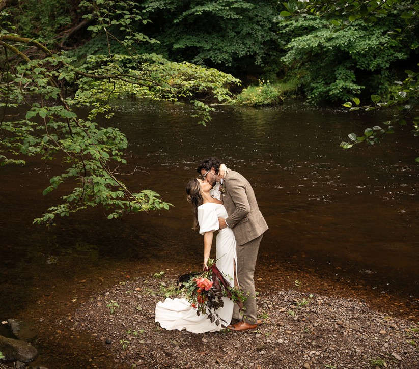 rustic barn wedding north east
