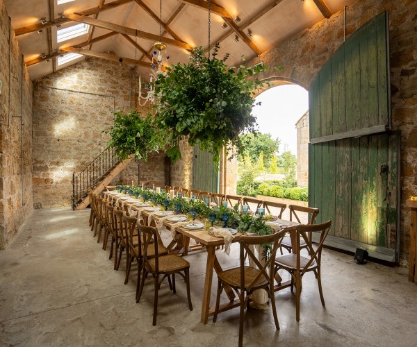 brinkburn rustic barn wedding venue