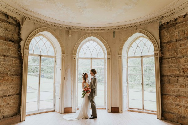 Brinkburn manor house wedding ceremony