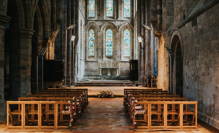 intimate wedding northumberland