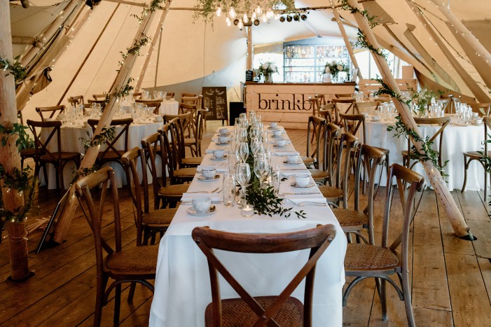 the tipi at Brinkburn Northumberland