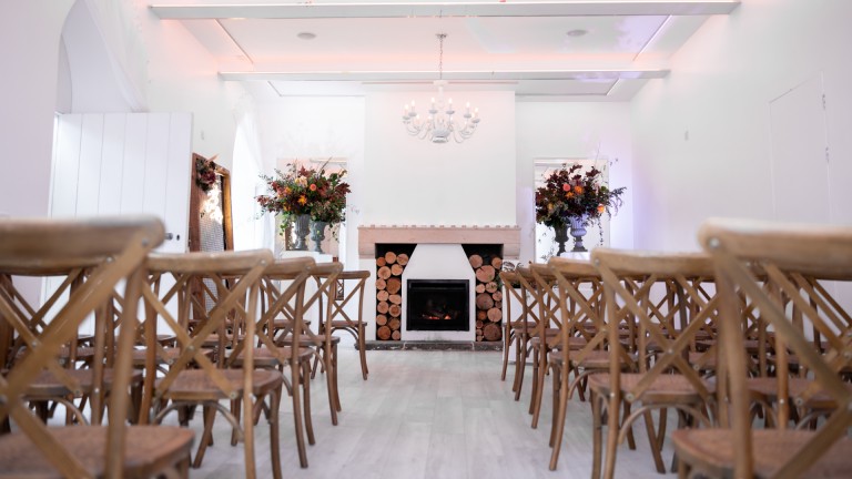 the garden room at Brinkburn Northumberland