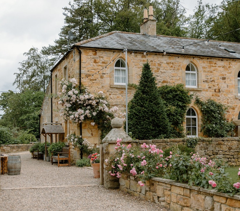 The Stables wedding accommodation at Brinkburn sleeping 8