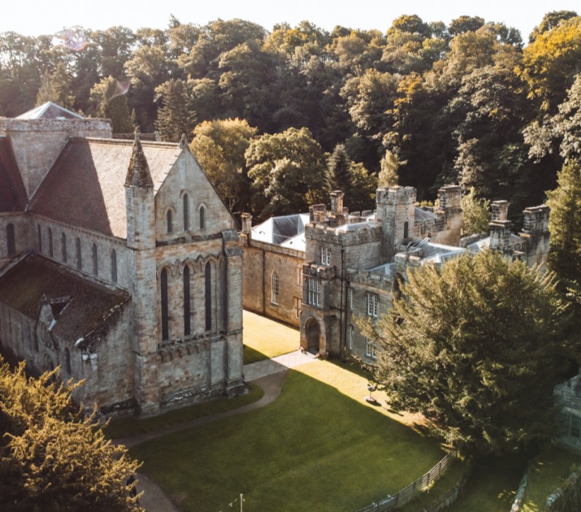 Viewing of the Priory and Manor house at Brinkburn Northumberland