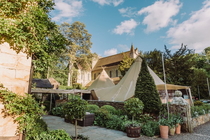 brinkburn wedding tipi
